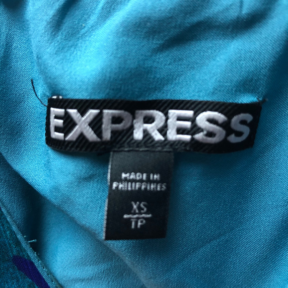 Express Ruffle Spaghetti Strap Maxi Dress Size XS - Picture 5 of 7